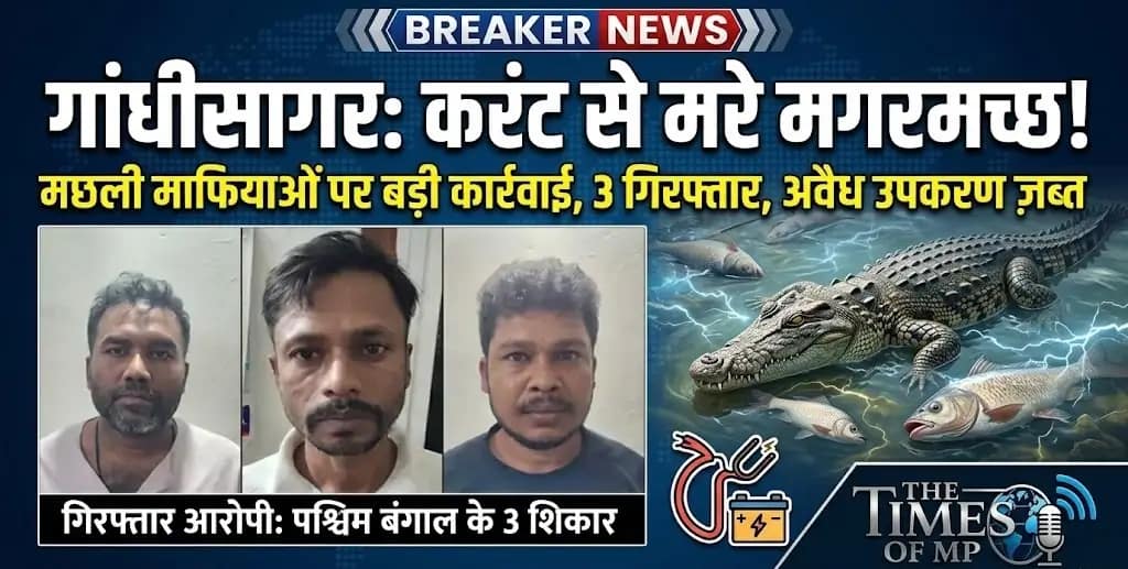 गांधीसागर करंट फिशिंग मामला