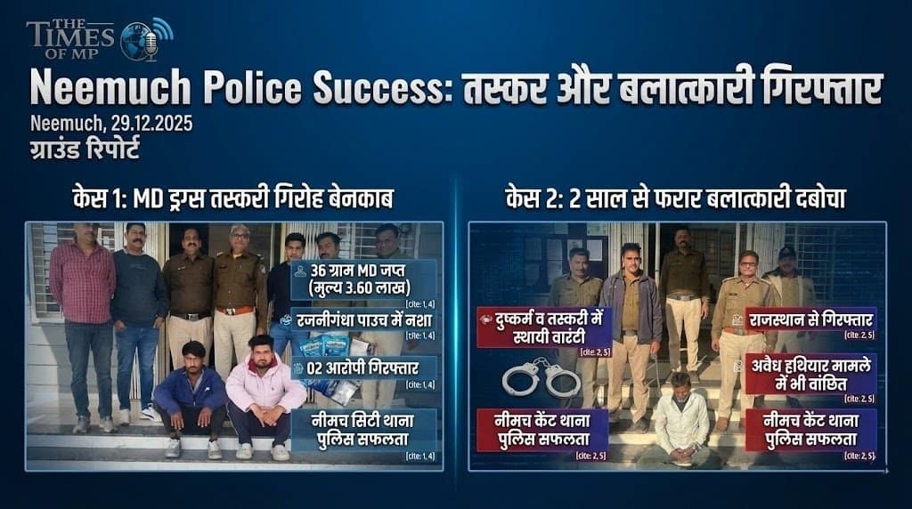 Neemuch Police Success