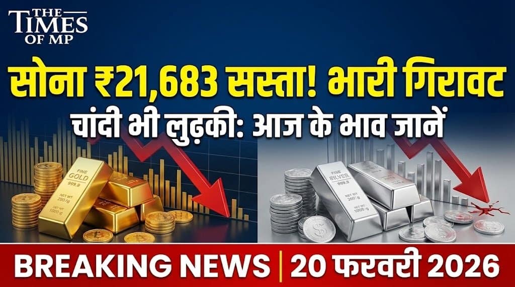 Gold Silver Price Today 20 February 2026