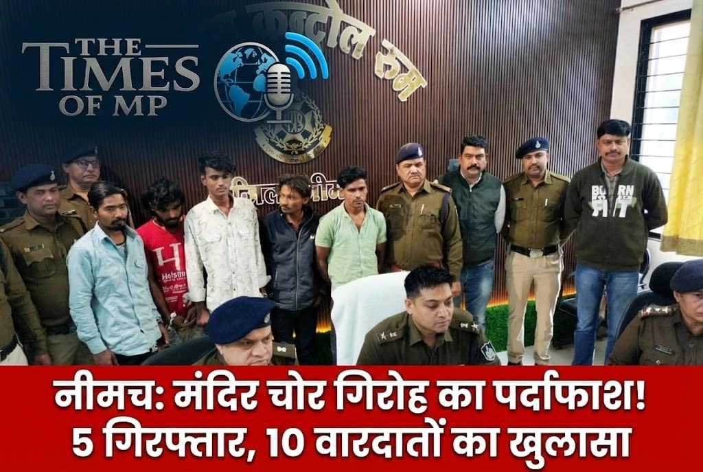 नीमच मंदिर चोर गिरोह