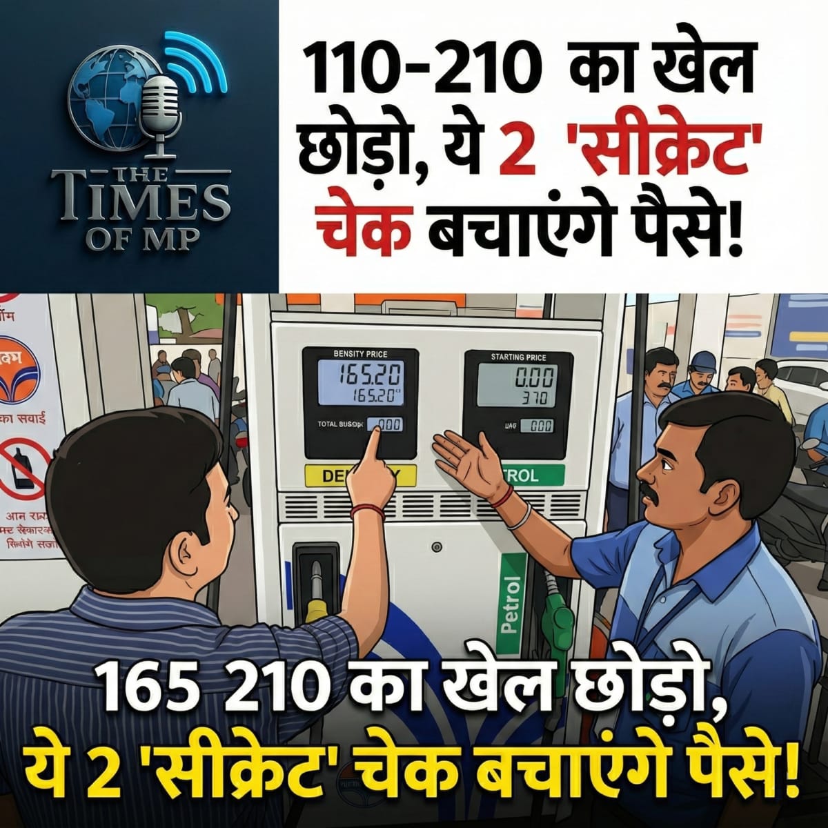 Petrol Bharane Ka Sahi Tarika