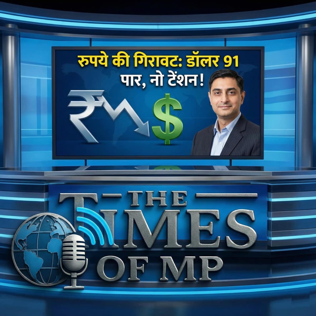 Sanjeev Sanyal on Rupee Fall