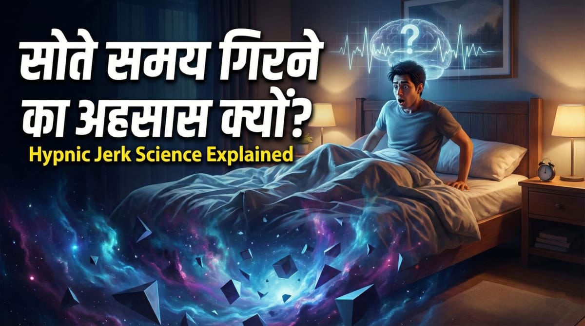 सोते समय गिरने का अहसास